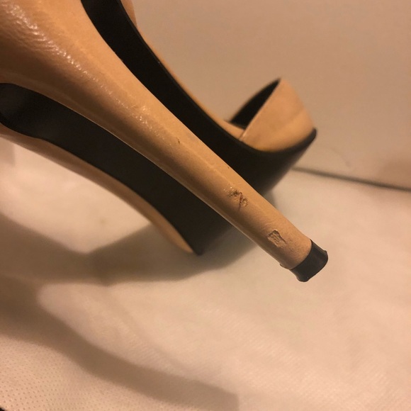 Nude/cream pumps - Picture 4 of 7